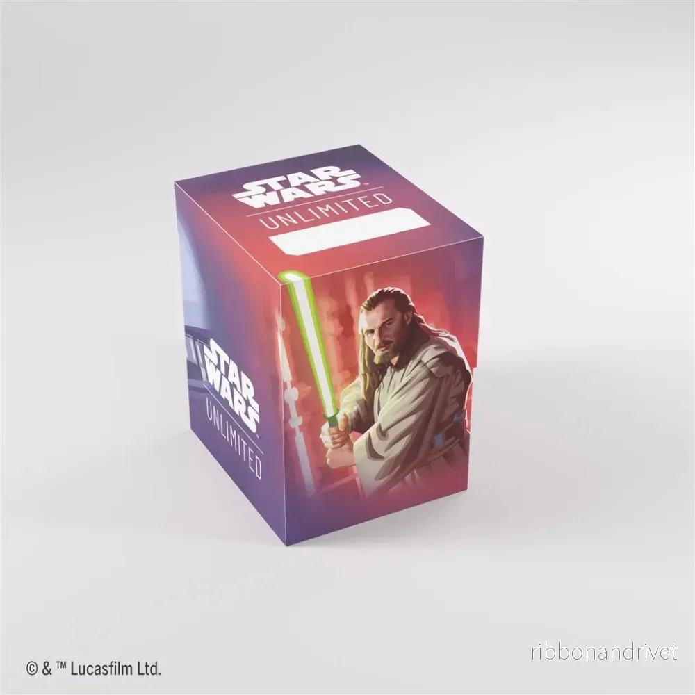 Gamegenic - Star Wars: Unlimited Soft Crate - Qui-Gon Jinn