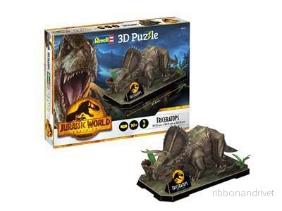 Revell 3D-pussel: Triceratops från Jurassic World Dominion - Bild 2