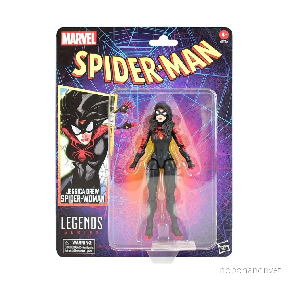 Marvel Legends Series Spider-Man Retro Wave – Spider-Woman Marvel Legends Series Spider-Man Retro Wave – Spider-Woman