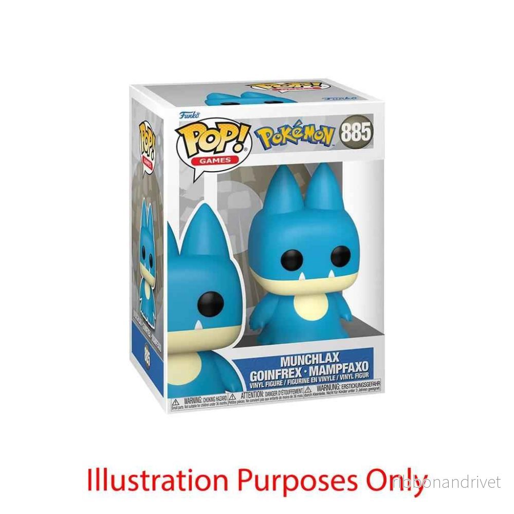 Funko POP Spel Pokémon Munchlax Funko POP Spel Pokémon Munchlax