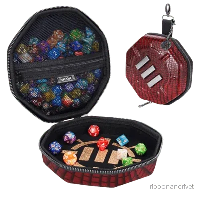 ENHANCE Tabletop RPGs Dice Tray & Case Collector’s Edition (Röd) ENHANCE Tabletop RPGs Dice Tray & Case Collector’s Edition (Röd)