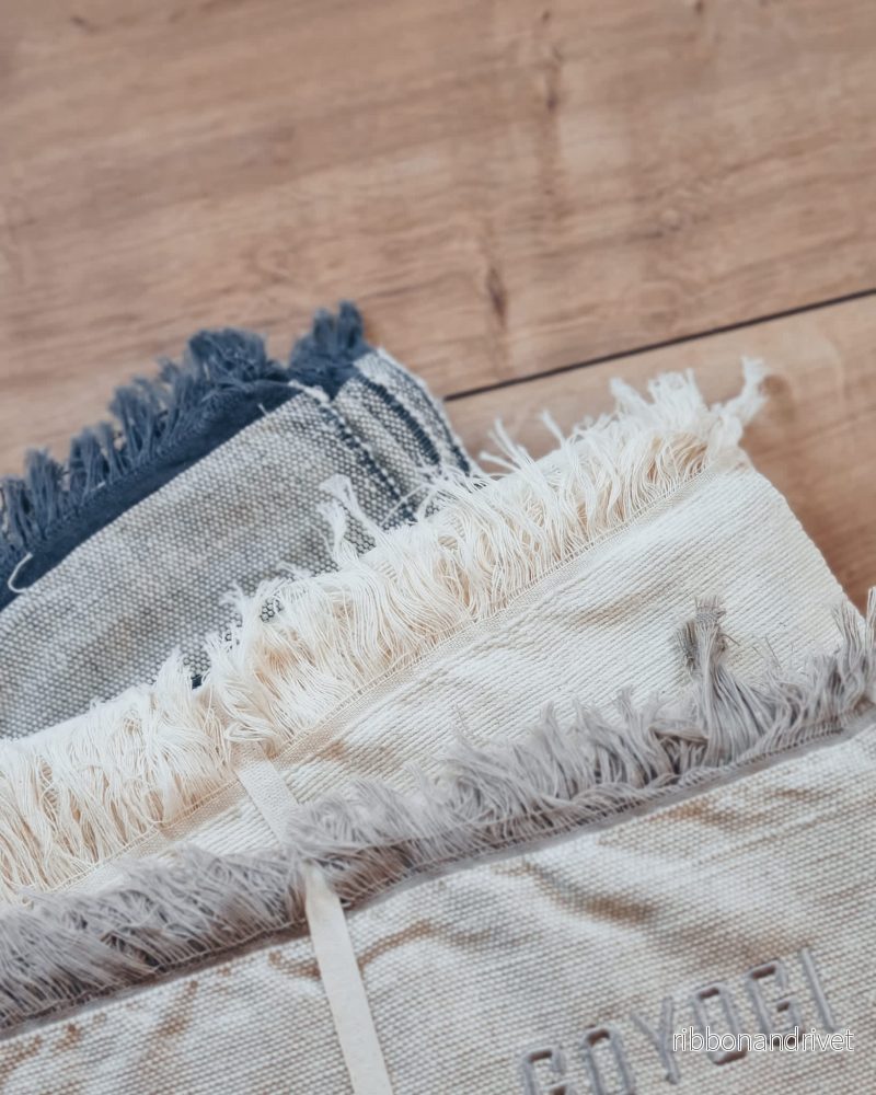 Mindful Deluxe Yoga Blanket - Natural - Bild 2