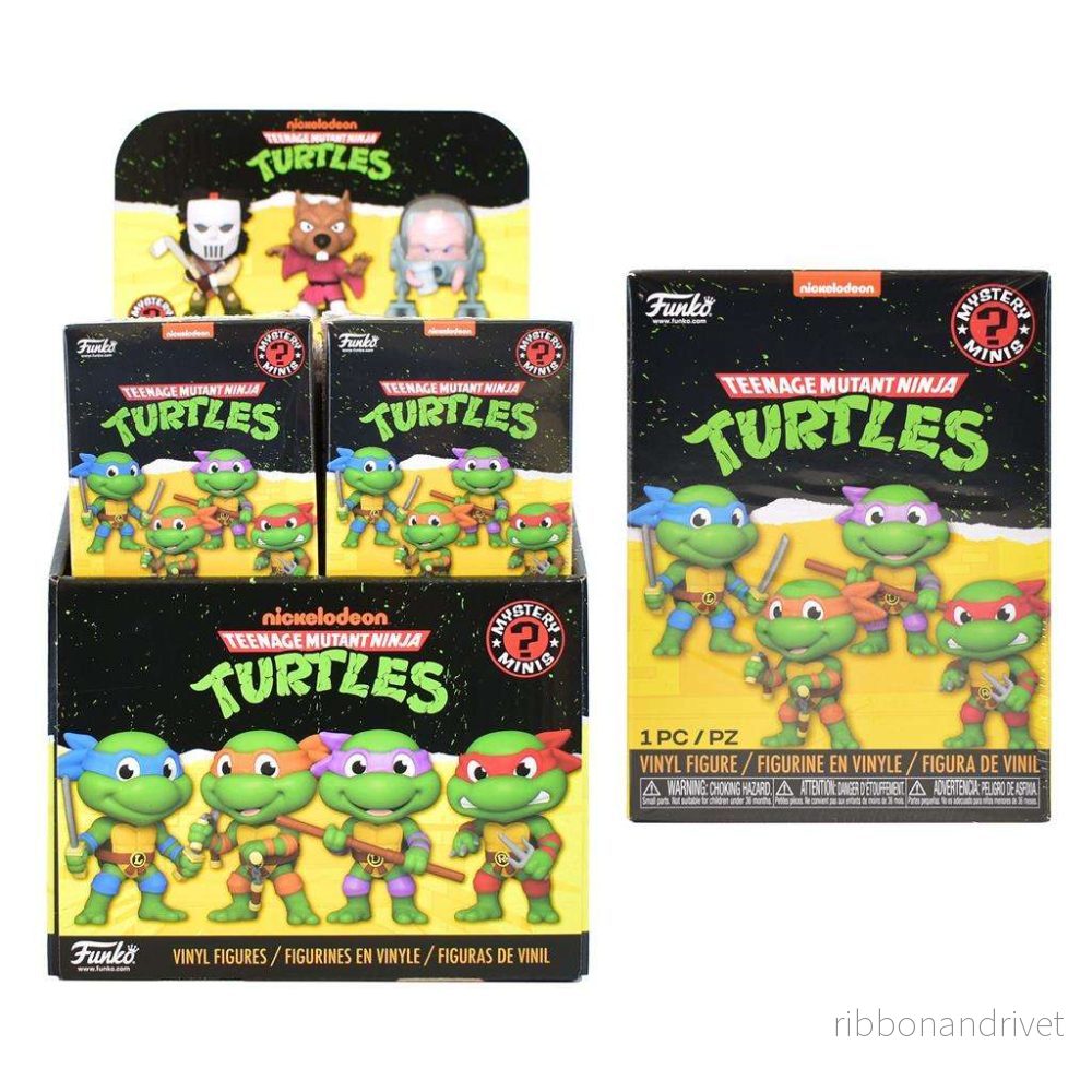 Funko MM TMNT CDU 12 Funko MM TMNT CDU 12