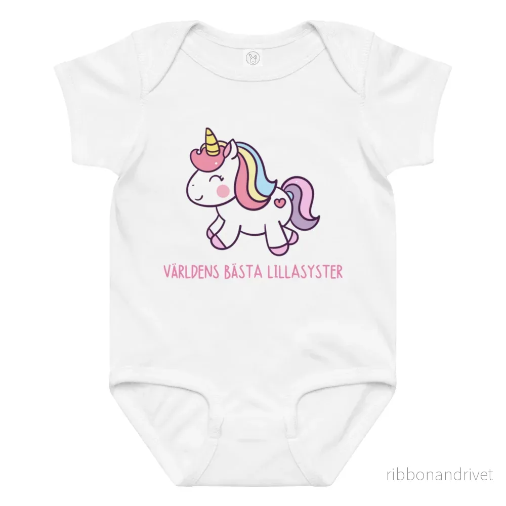 Lillasyster Body – Unicorn