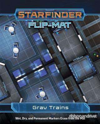 Starfinder Flip-Mat: Grav Trains - Bild 2