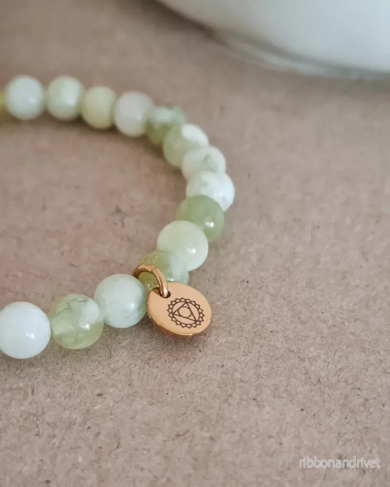 Mantra ENERGY bracelet - Kundalini - New Jade - - Bild 2