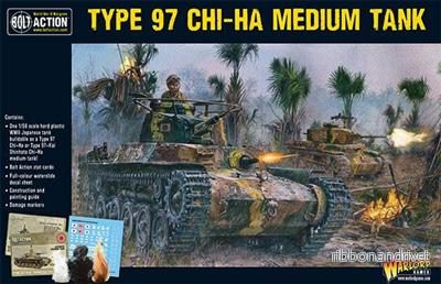 Bolt Action – Chi-Ha Japansk Tank Bolt Action – Chi-Ha Japansk Tank