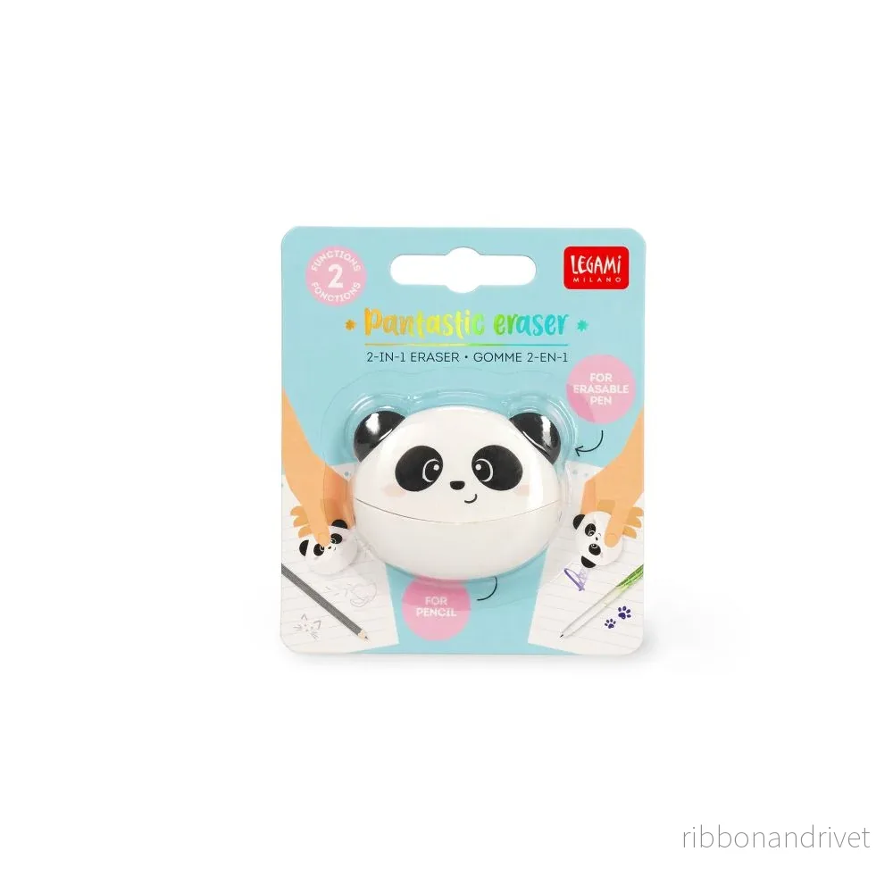 Legami Smart 2-i-1 Suddgummi ”Pantastic Panda” Legami Smart 2-i-1 Suddgummi ”Pantastic Panda”
