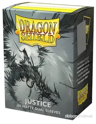 Dragon Shield – Matte Dual – Justice – Standard Size Sleeves (100 Sleeves) Dragon Shield – Matte Dual – Justice – Standard Size Sleeves (100 Sleeves)