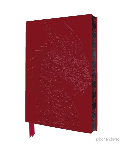 Artisan Art Notebook – Fierce Dragon av Kerem Beyit (Flame Tree Journals)