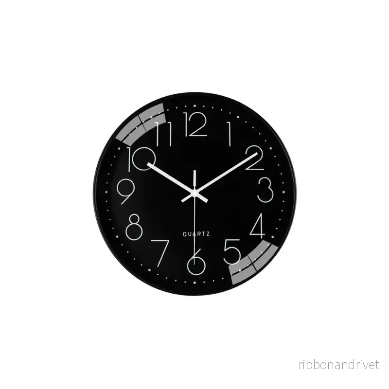 Tystgående minimalistisk Väggklocka – 30cm Tystgående minimalistisk Väggklocka – 30cm