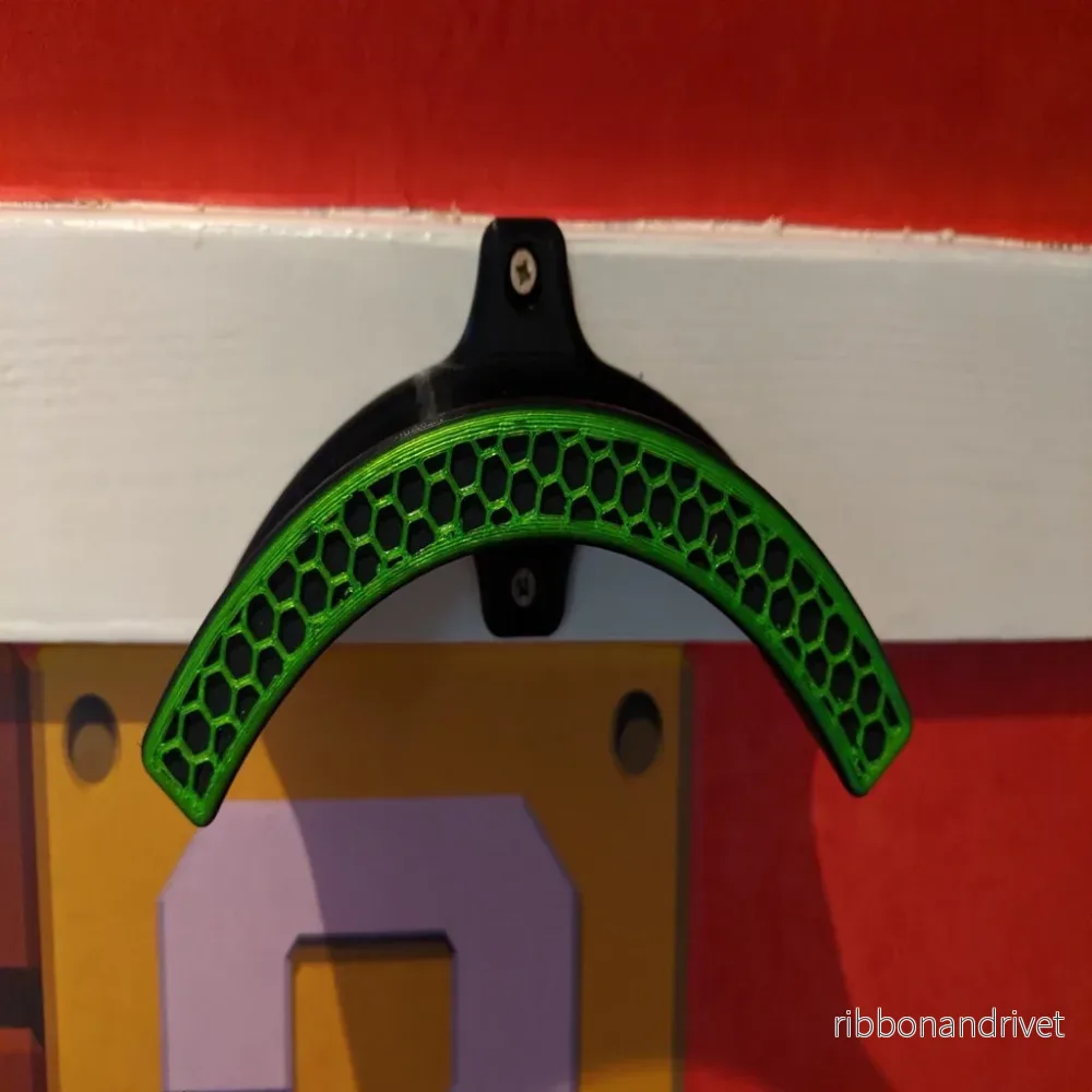 Bred väggmontering för hörlurar och headset - Bild 2