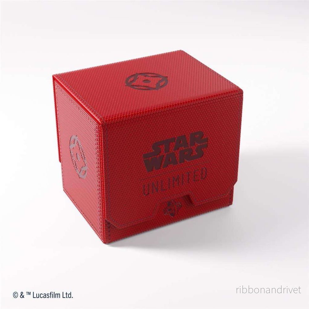 Gamegenic – Star Wars: Unlimited Deck Pod – Red Gamegenic – Star Wars: Unlimited Deck Pod – Red