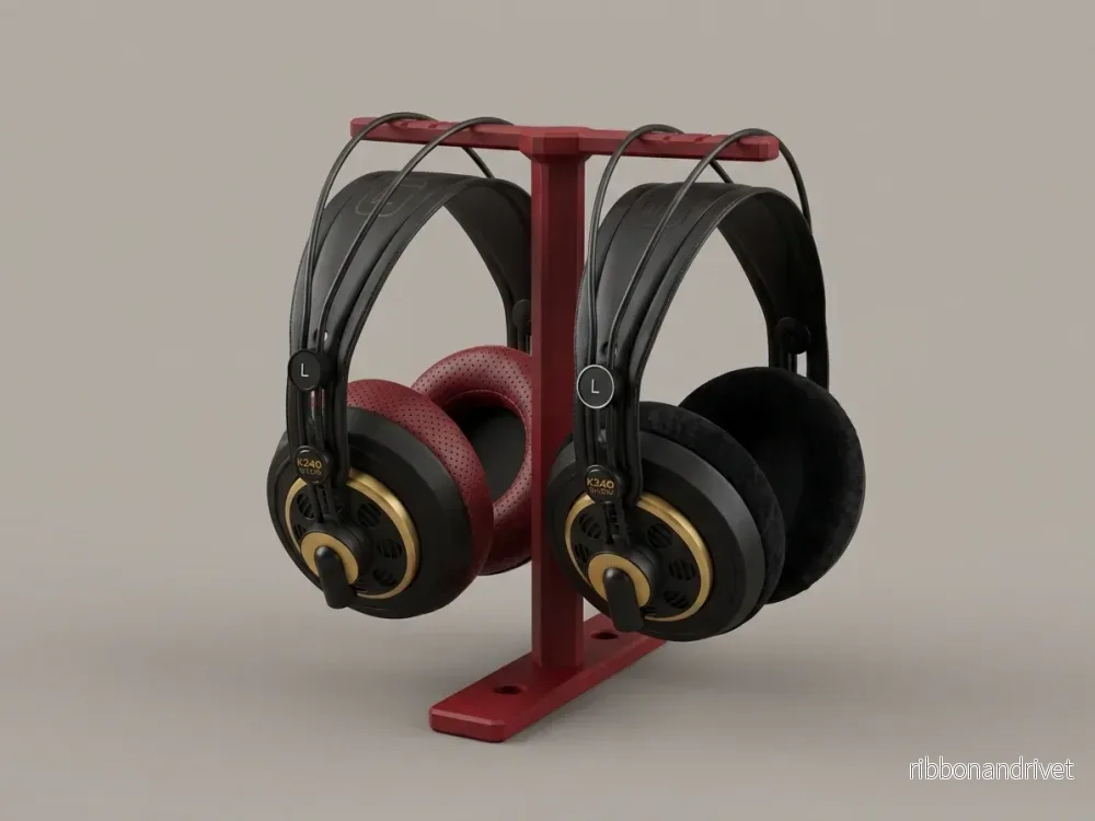 Dubbel hörlurshållare för AKG K240