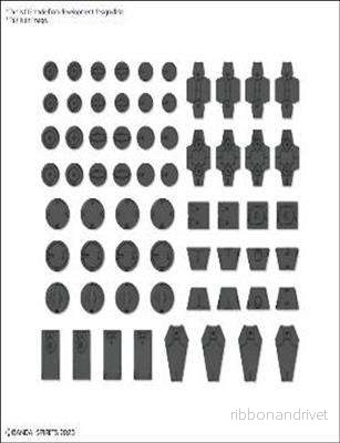 Anpassa Material (Dekorationsdelar 1 Grå) för Spel Anpassa Material (Dekorationsdelar 1 Grå) för Spel