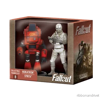 Fallout Samlarfigurer Set: Nukatron & Synth - Bild 2