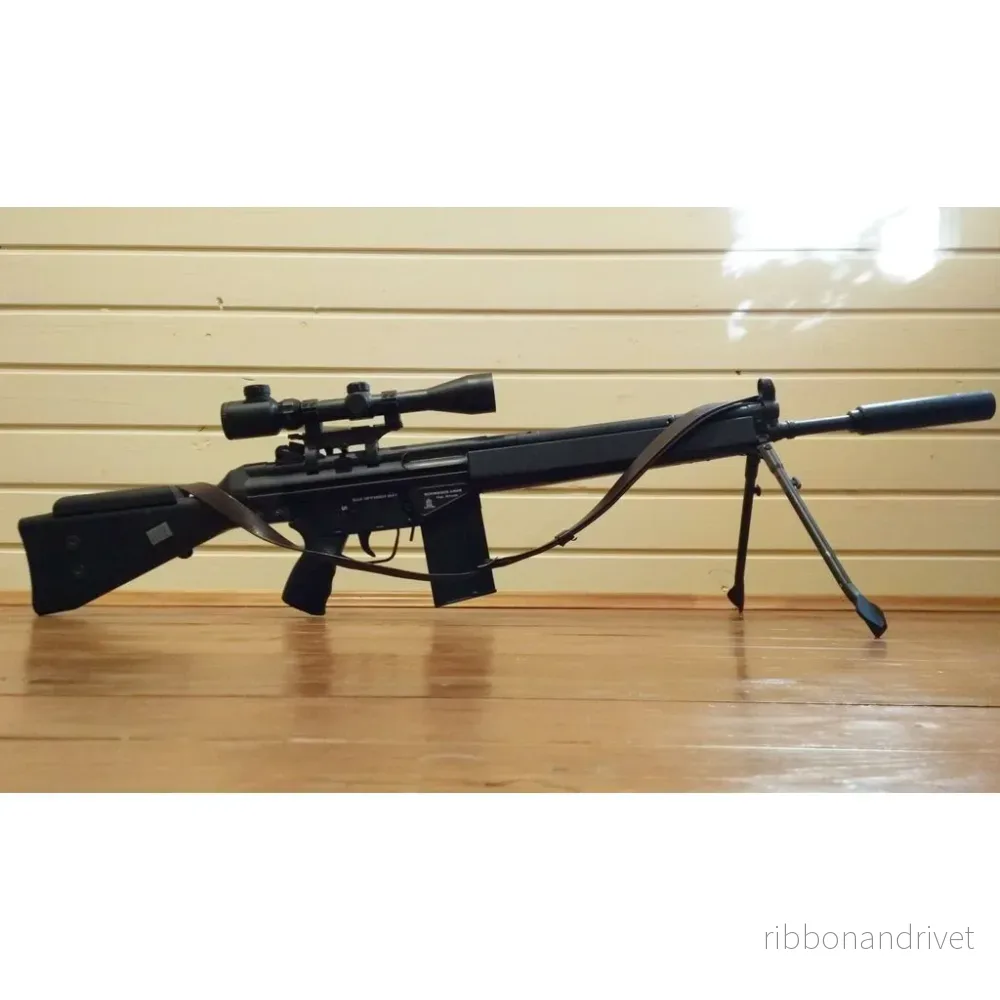Universell airsoft-ljuddämpare med M14 vänstergänga - Bild 3