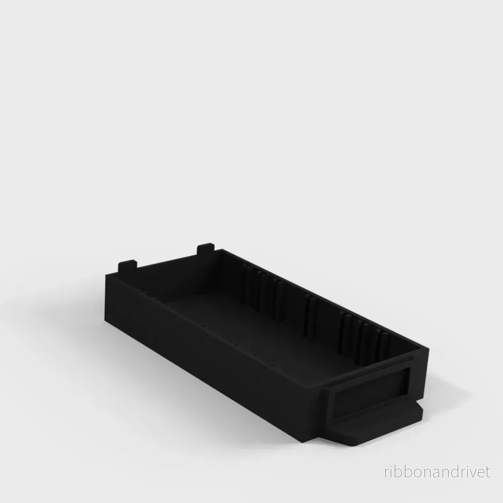 Förvaringslåda för smådelar (2,5 x 7,5 x 15 cm) Förvaringslåda för smådelar (2,5 x 7,5 x 15 cm)