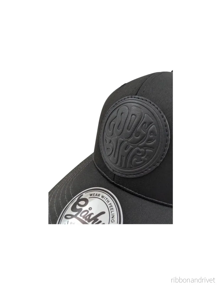 Gåshud Goosebumps Classic Truckerkeps - Jet Black/Dark Grey - Bild 3