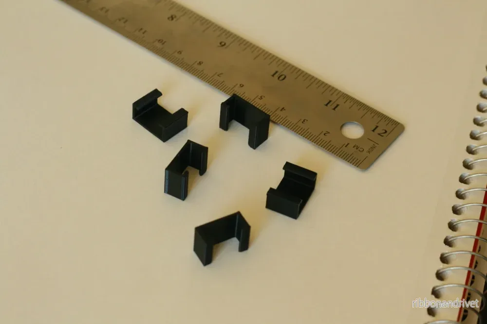 Kabelklämma för Misumi 15x15 extrudering - Bild 2