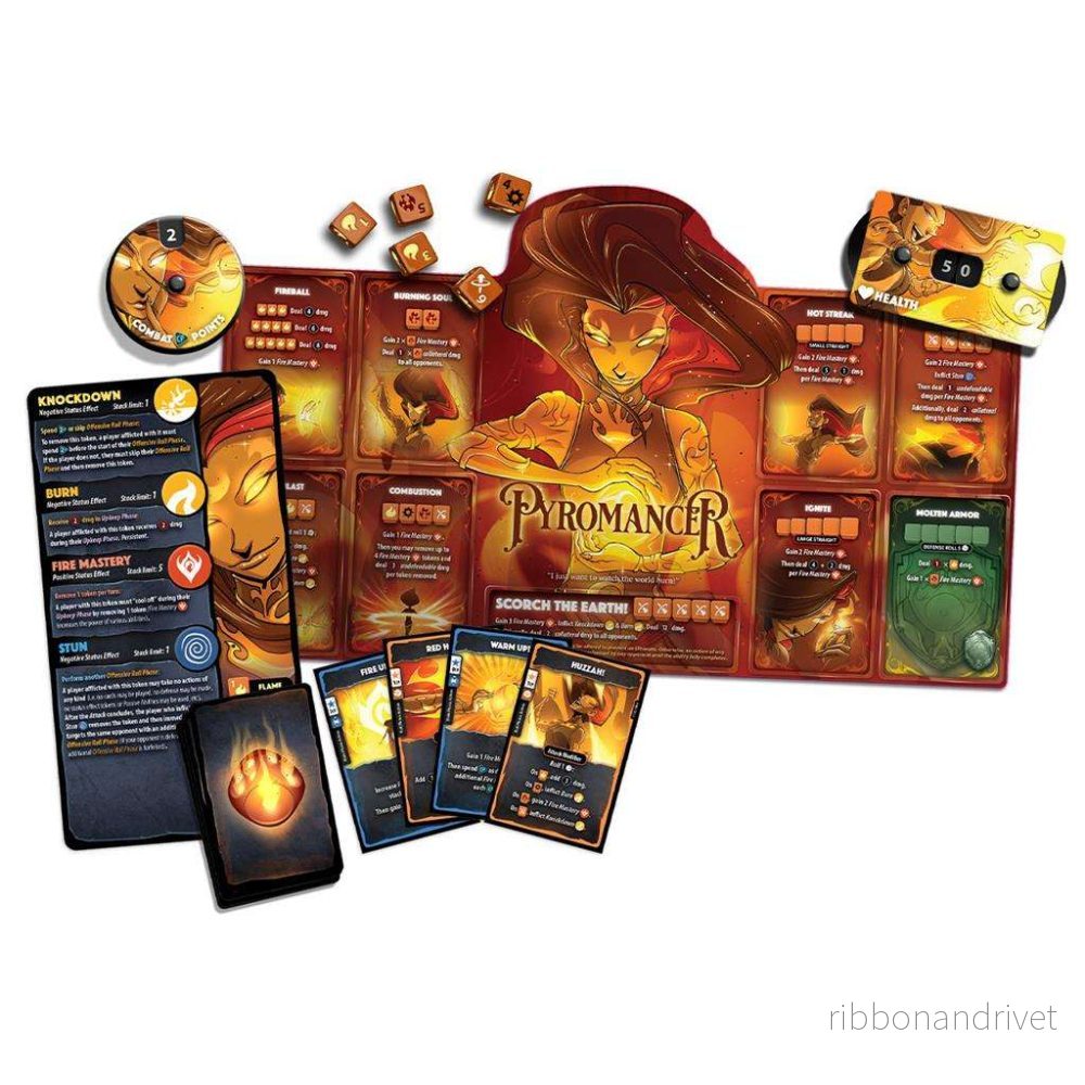 Dice Throne Pyromancer Hero Pack - EN - Bild 2