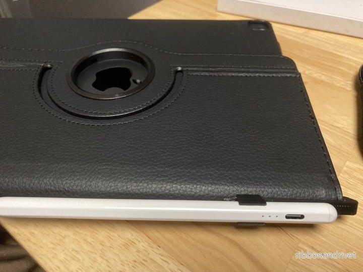 Lång klämmhållare för Apple Pencil (2:a generationen) och liknande styluspennor