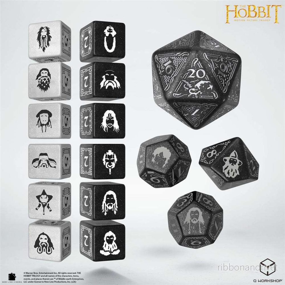 The Hobbit TCG Dice Set – Umbral Hollow The Hobbit TCG Dice Set – Umbral Hollow