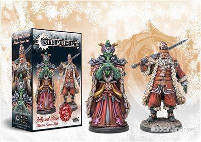 Conquest Holiday Battle – Jolly and Mean Scenario Set – EN Conquest Holiday Battle – Jolly and Mean Scenario Set – EN