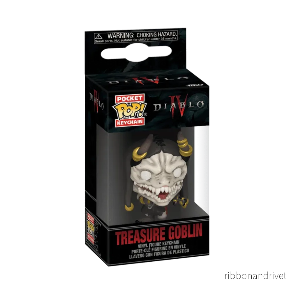 Funko POP Nyckelring: Diablo 4 – Treasure Goblin Funko POP Nyckelring: Diablo 4 – Treasure Goblin
