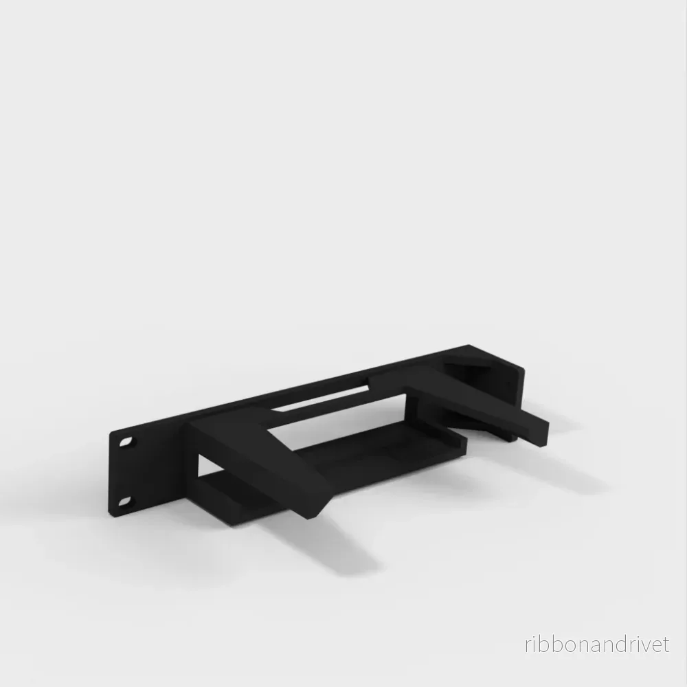 Rackfäste, 19 tum, 1U, Modular, Unifi US-8 och US-8-60W - Bild 2