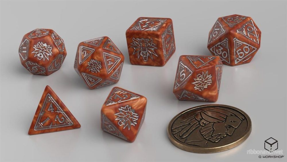 The Witcher Tärningsset – Geralt, Monstermördaren The Witcher Tärningsset – Geralt, Monstermördaren