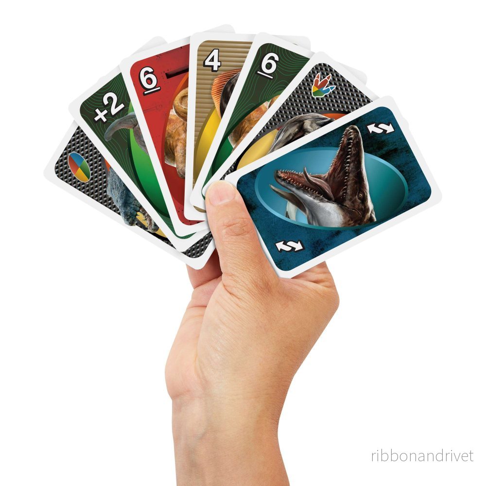 Spel Uno Jurassic World Rebirth - Bild 3