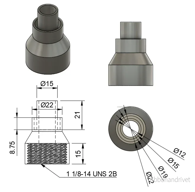 Quooker inloppskombinationsventiltratt - Bild 3