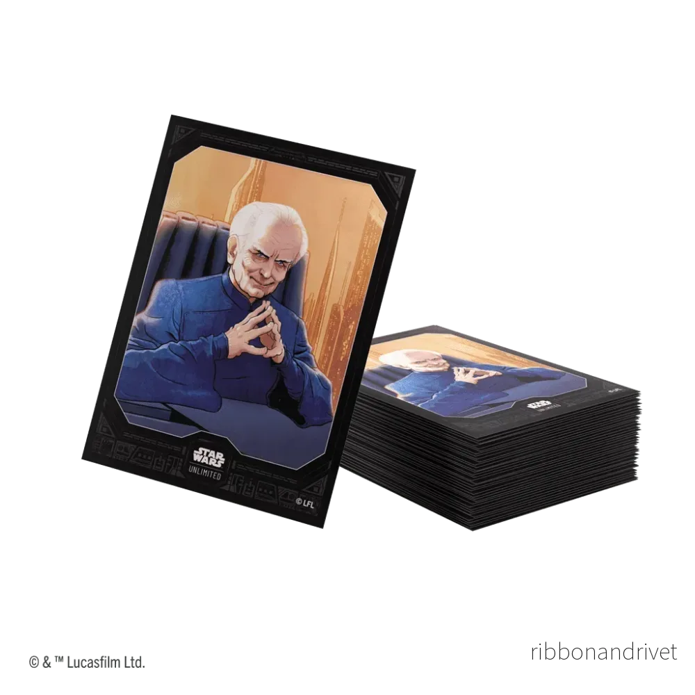 Gamegenic – Star Wars: Unlimited Konstkortsfodral – Kansler Palpatine
