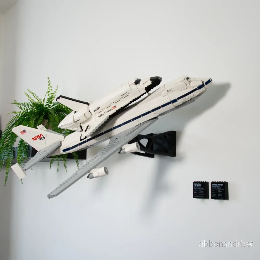 Justerbart väggfäste för NASA Shuttle Carrier-modell - Bild 3