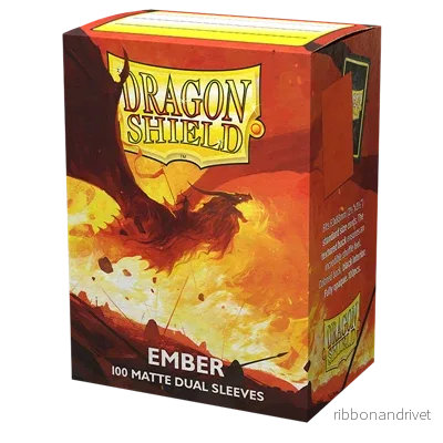 Dragon Shield Dual Matte Sleeves – Ember ’Alaric, Revolution Kindler’ (100 Sleeves)