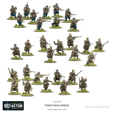 Bolt Action – Franska Arméns Infanteri Bolt Action – Franska Arméns Infanteri