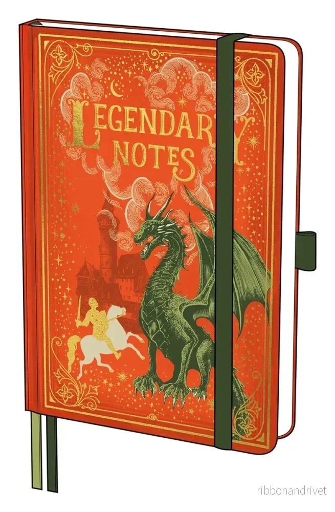 Anteckningsbok A5 – Storybook: Dragon (The Art File) Anteckningsbok A5 – Storybook: Dragon (The Art File)