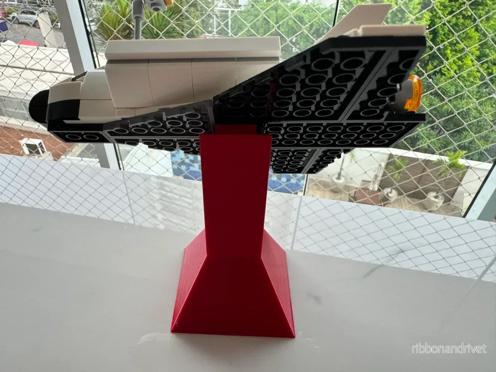 Lego Mini Space Shuttle Display Stand för 3 i 1 Lego Model (31134) - Bild 2