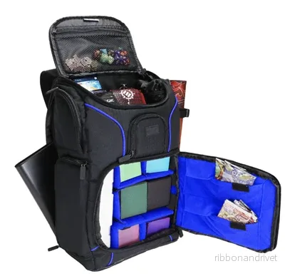 USA Gear Magic the Gathering Ryggsäck med Anpassningsbar Interiör (Blå) USA Gear Magic the Gathering Ryggsäck med Anpassningsbar Interiör (Blå)