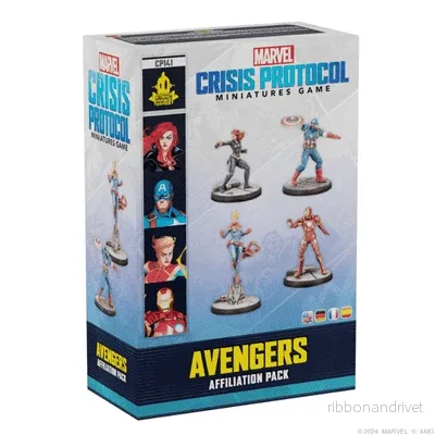 Marvel Crisis Protocol: Avengers Affiliation Pack - EN/FR/SP/DE