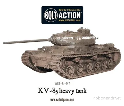 Bolt Action - KV-85 Tungvagn