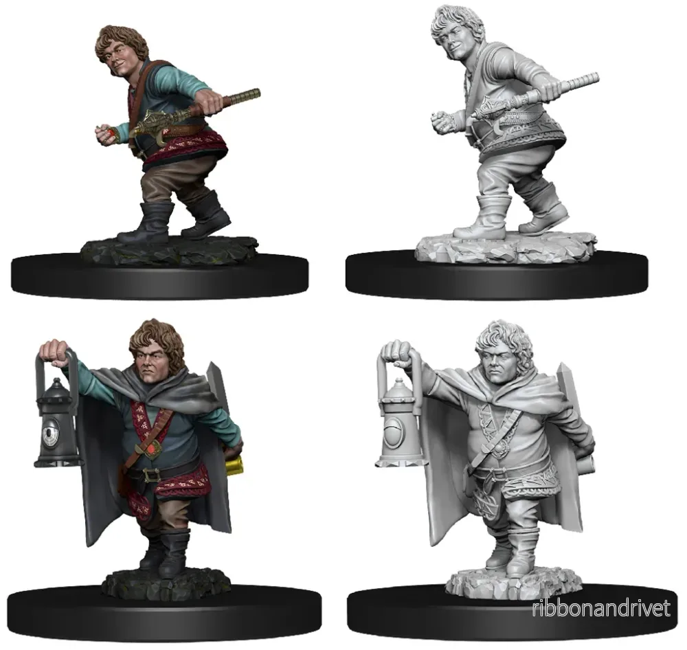 D&D Nolzur’s Marvelous Miniatures: Male Halfling Rogue – Det Perfekta Tillägget till Ditt Äventyr D&D Nolzur’s Marvelous Miniatures: Male Halfling Rogue – Det Perfekta Tillägget till Ditt Äventyr