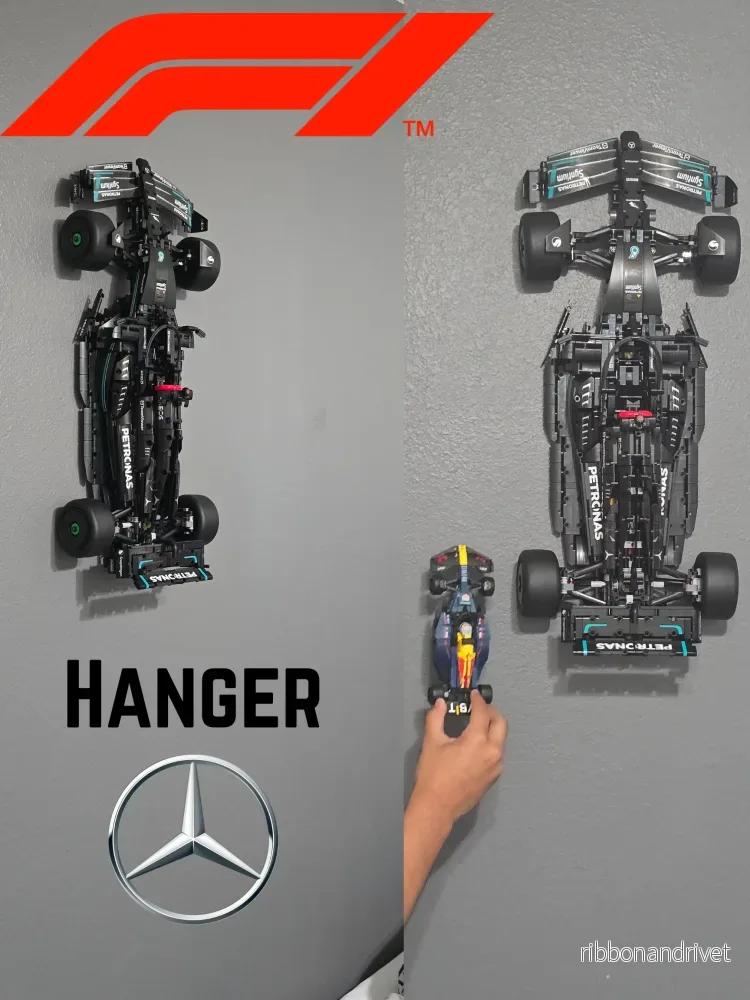 Väggdekoration till LEGO Technic Mercedes-AMG F1 W14 E
