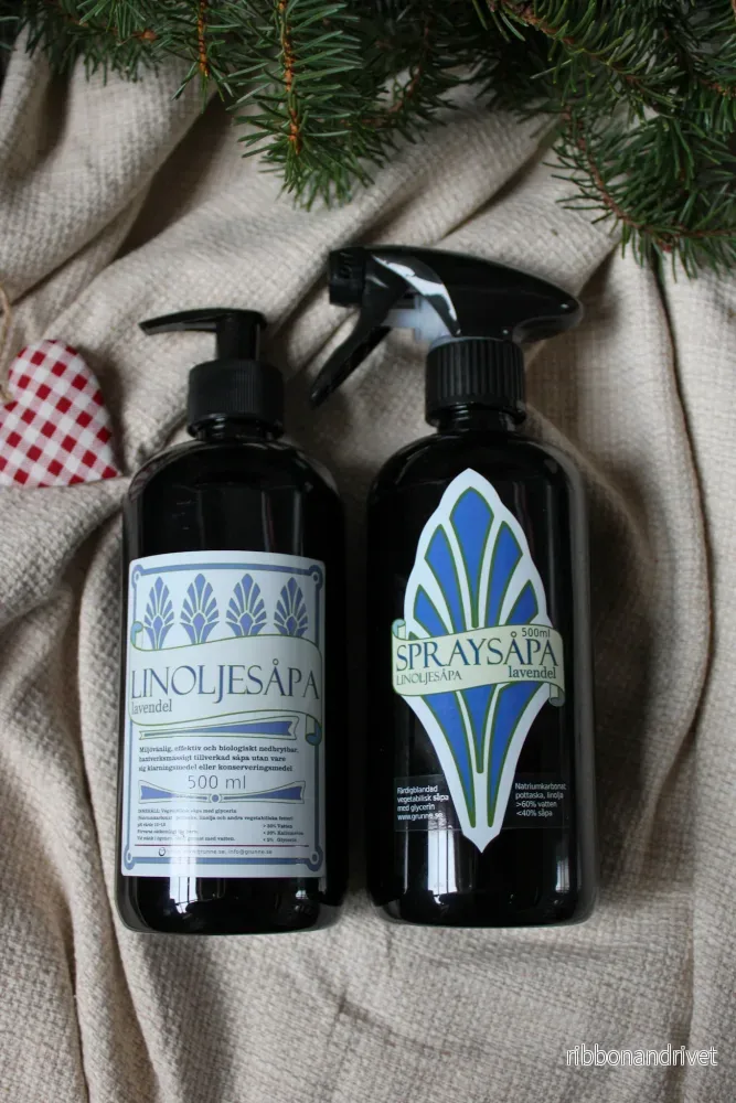 Litet Städpaket Lavendel – Såpa & Spraysåpa 0,5 L