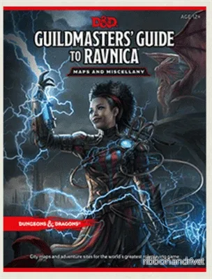 D&D RPG - Guildmaster's Guide to Ravnica Kartor och Diverse - EN