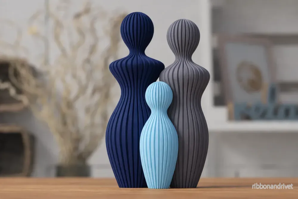 Familjeskulptur med 1 barn - Bild 2