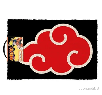 Naruto (Akatsuki Symbol) Coir Dörrmatta Naruto (Akatsuki Symbol) Coir Dörrmatta