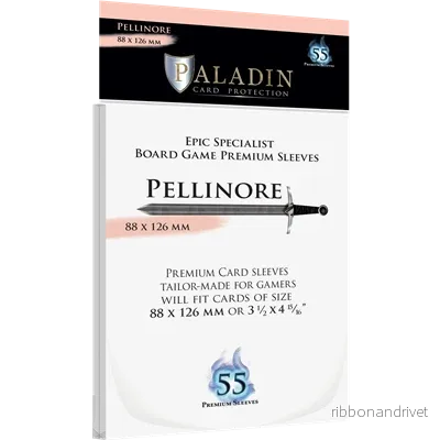 Paladin Sleeves - Pellinore Premium Epic Specialist 88x126mm (55 Sleeves) - Bild 2
