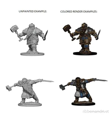 D&D Nolzur’s Marvelous Unpainted Miniatures – Dwarf Male Fighter D&D Nolzur’s Marvelous Unpainted Miniatures – Dwarf Male Fighter